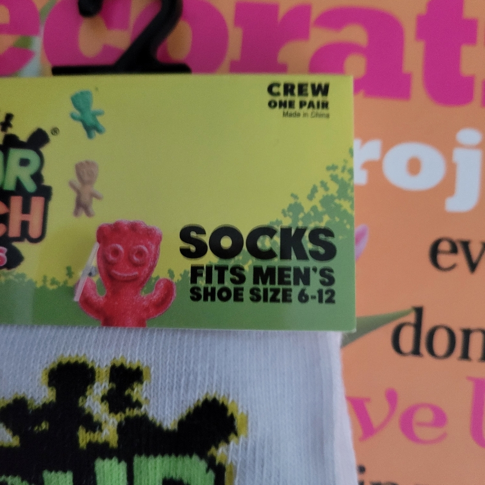 Cute Sour Patch Kids Socks